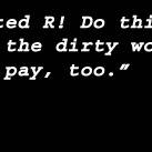 無給？// No pay?