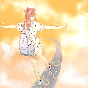 背影(oﾟωﾟo)
