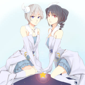 銀髪