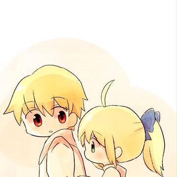 子ギルとロリトリア