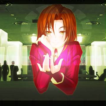 『斜陽の楽園』アート
