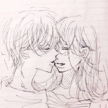 私の恋人、ヴァンパイア イチャ絵