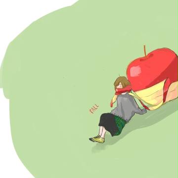 りんごマフラー