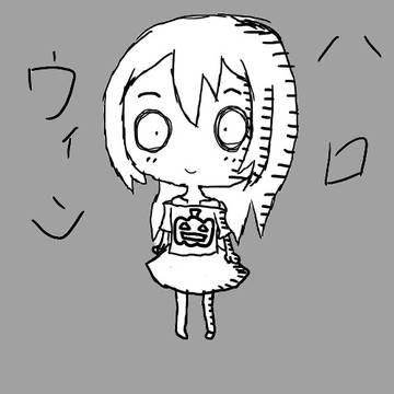 ティムバートン風?うちの子