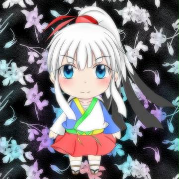 瑠璃色に輝く綺羅の瞳