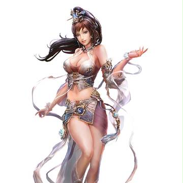 游戏用 界面接引女