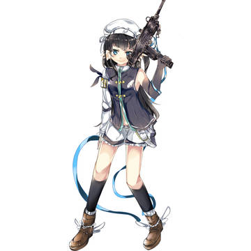 持槍少女
