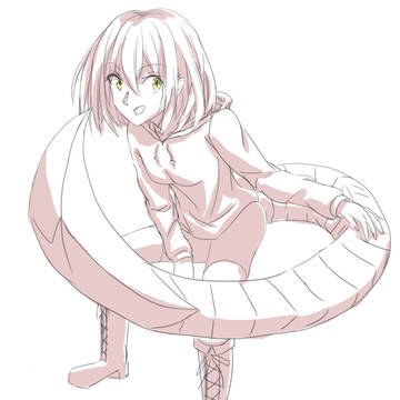 しっぽパーカーちゃん
