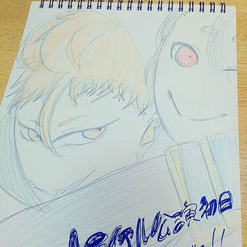 ドスミュトライアル初日お疲れ様でした！+落書き