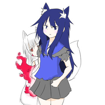 ラクラスちゃんとオリ狐