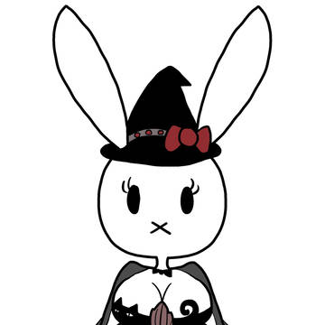 うさ着　魔女ver.