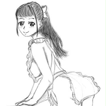 裸エプロン