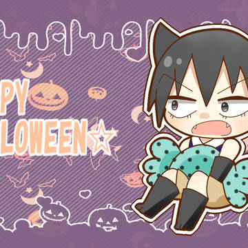 ペダルハロウィン絵
