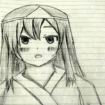中３がめろちゃん描いたお