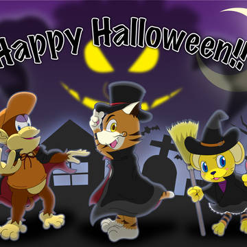みんなでハロウィンパーティ！