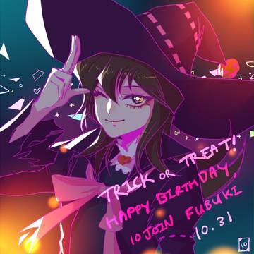 HAPPY HALLOWEEN+BIRTHDAY