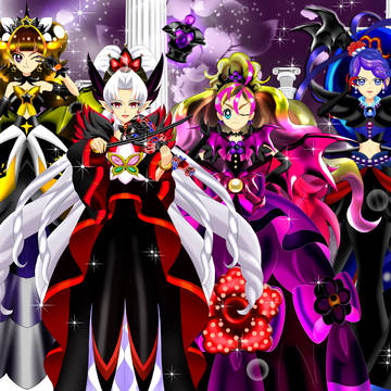 強く!黒く!美しく!!黒姫ノワールプリンセスを目指す4人の物語♪