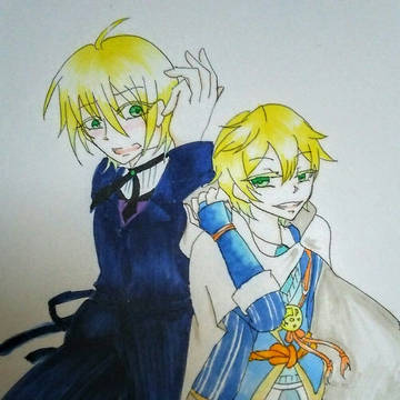 衣装、替えてみたんだ。