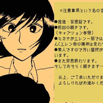 ミカサがもしもジャンを好きになったら。PART２