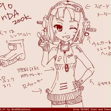 tegaki_dt落書き色々