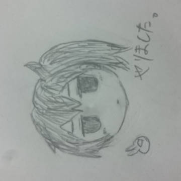 初めての落書き