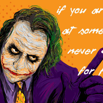 if you are good at something