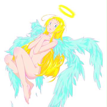 天使 淡く