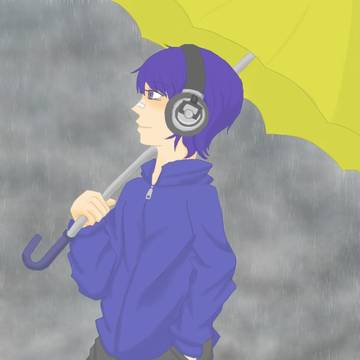 冷たい雨