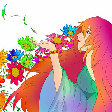 彩散