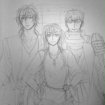 【とうらぶ】新居シリーズ落書き【創作女審神者】