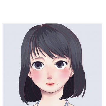 少女。