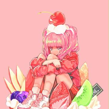 Fruit tarte girl