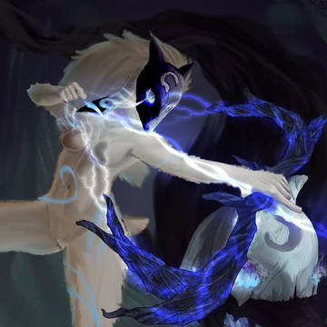 League of Lengend_Kindred_fanart