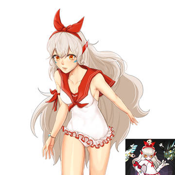 elsword eve swimsuit