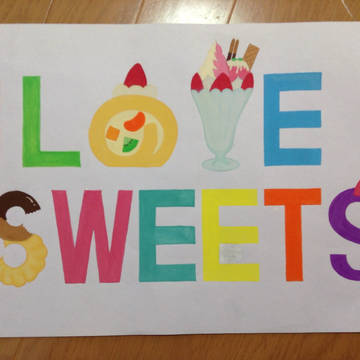 I love sweets !