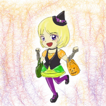ハロウィンのコスプレ