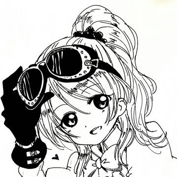 絵里誕　凛誕　落書き