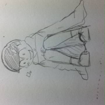 おそまつさん落書き
