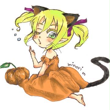 我が子でハロウィン