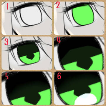 【ibisPaint】目イキングもどき