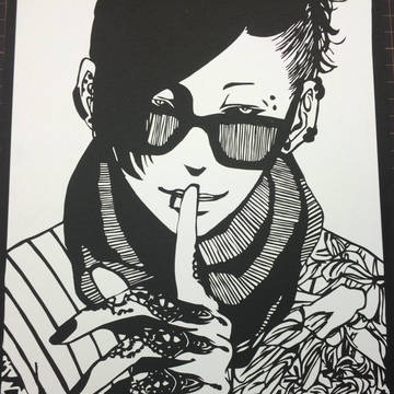 東京喰種のウタさん切らせていただきました(･д･｡)