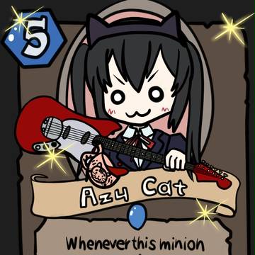 バンドか？オラもまぜろ～なあずにゃん