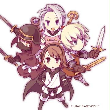【FF3】ひかりのせんしたち