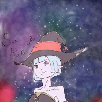 塗り絵and宇宙塗り