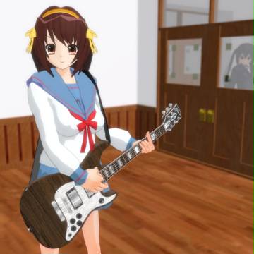 ハルヒ in けいおん部室