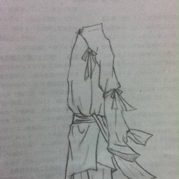 主人公の衣装　刀剣ver.