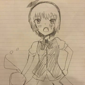 ただいま、コミック1に向けて妖夢の原画に挑戦。（受かってほしい）