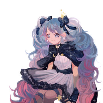 Dawn sky Miku