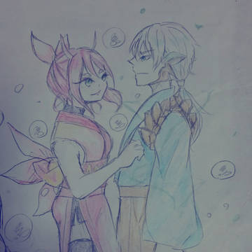 タマミちゃんとオウガくん