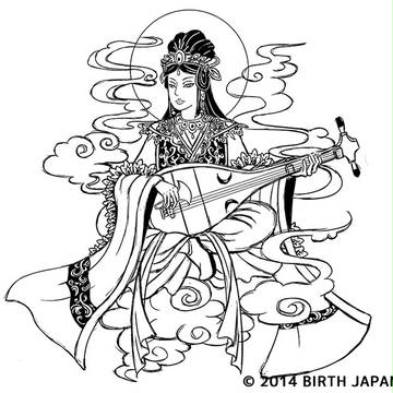 弁財天デザイン